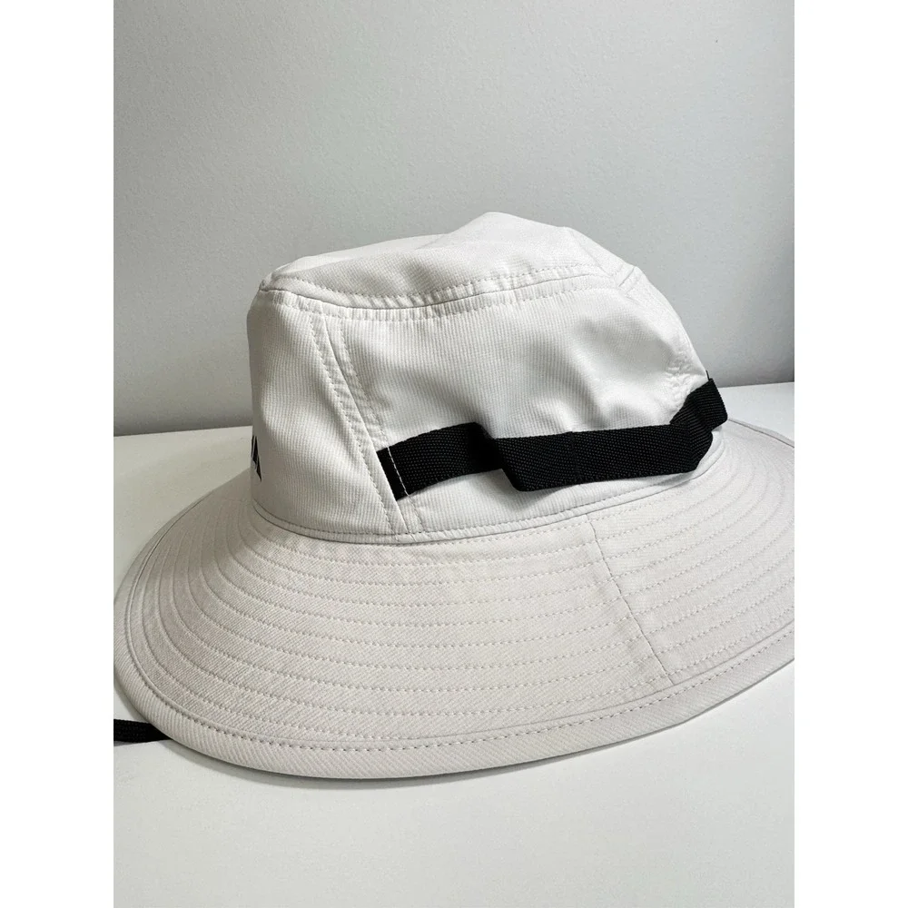 Adidas Mens 50+ Victory 4 Bucket Hat, Wonder Alumina Beige/Black, One Size